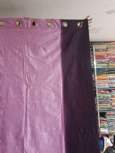 Purple &amp; Lavender Geometric Curtain Panel