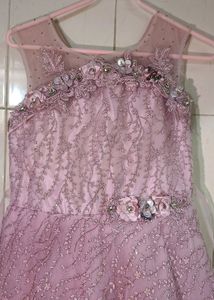 Beautiful Ethnic New Gown For 8-11 Year Kid