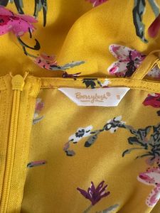 Yellow Flare Dress