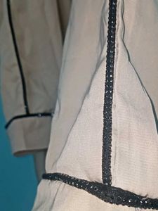 Cream Abaya Soudi Arabia Ka H