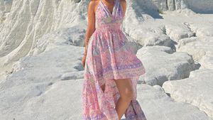Boho Chic High-Low Dress| Beach Dress