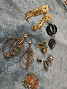 Combo Of 8 Earrings