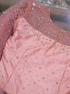 Pink Lehanga Choli With Duppata