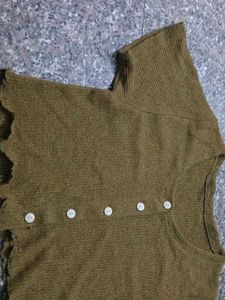 Cute Button-Down Top