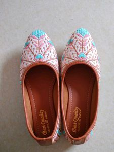 Embroidered Indian Juttis
