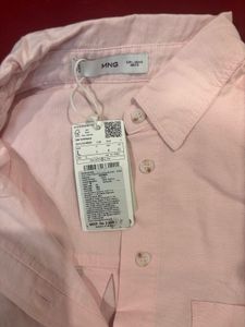 Mango Spred Collar Shirt (check Tag For Size)