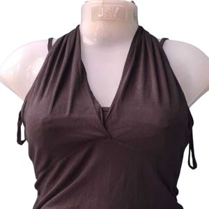 Black Halter Top