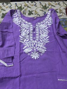 Embroidered Kurta