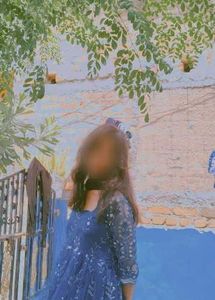 Teal Embroidered Ethnic Gown