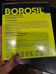 Borosil Glass Microwave Lunch Box