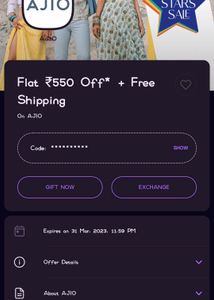 Ajio Flat 500₹ Off