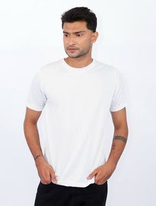 New 7 GMP Dot Knit Tshirt White Combo