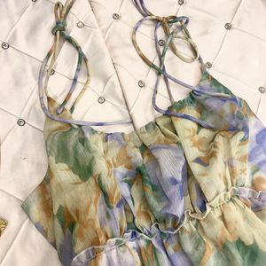 Dress With Adjustable Straps