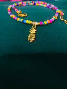 Pineapple Beaded Necklace