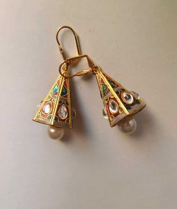 Kundan Meena Earings