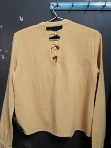 Yellow Color ONLY Brand Top Size 34
