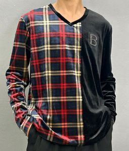 @burberry Vintage velvet sweatshirt