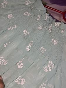 Sea Green Top