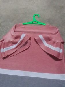 Color Block Tunic Top