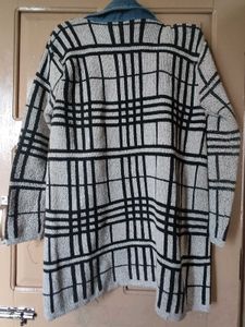 sweater With Denim Design