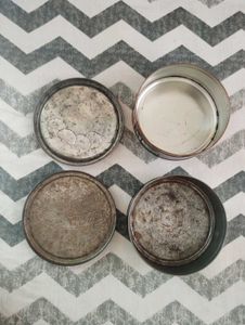 Vintage Cookie Metal Tin boxes