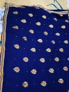 Blue Saree 💕