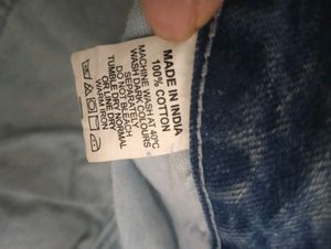 Patchwork Wide-leg Jeans