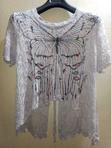 Y2K Sheer Top