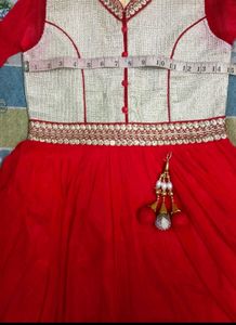 Elegant Red Gown