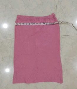 Pink Knit Skirt 30-34