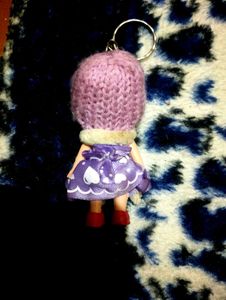 Doll Keychain Wash it!