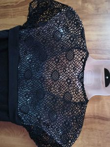 Elegant Black Lace Top