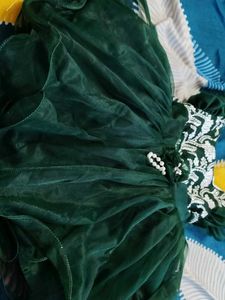 Green Party Dress