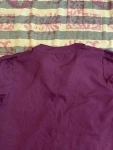 Solid Burgundy Top