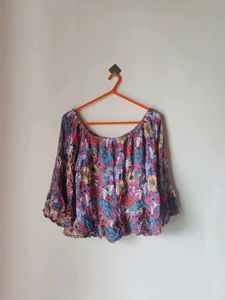 Floral Crop Top