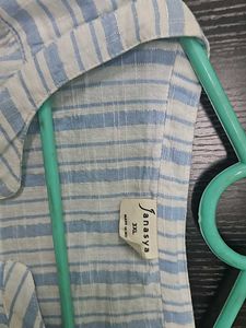 Blue Stiped Top