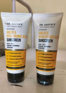 Dr Sheths Haldi And Hyaluronic Sunscreen
