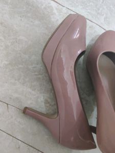 Bata Pink Patent Heels