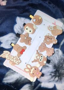 Cute Cartoon Hair Clip Set
