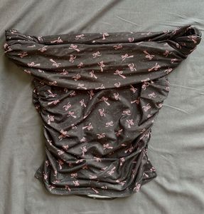 Cute Off-Shoulder Top