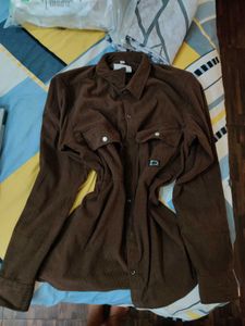 Brown Corduroy Shirt