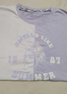 Summer Vibes Tee T Shirt 💜🤍