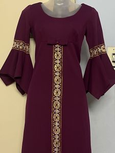 Pinterest Korean Purple Long One Piece