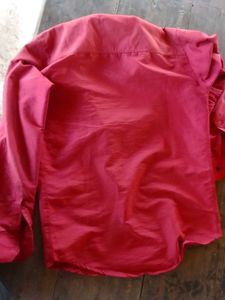 Red Casual Shirt