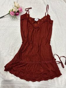 Y2k Cute Embroidered Cami Dress