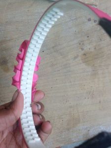 Pink Flower Headband