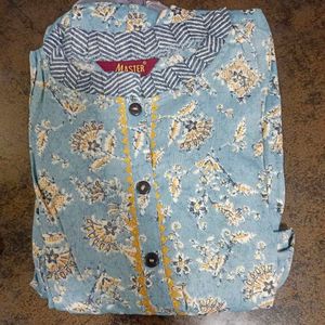 Dhooti Pattern 3pc Dress