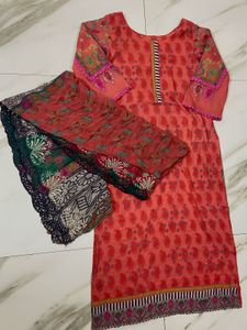 Beautiful Printed Suit