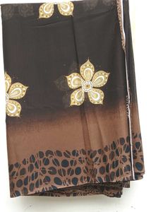 Elegant Brown Cotton Saree🤎💫