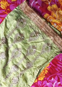 Beautiful Embroidered Plazo Jample Set